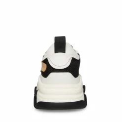 SteveMadden POSSESSION BLACK/TAN Women's Shoes