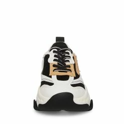 SteveMadden POSSESSION BLACK/TAN Women's Shoes