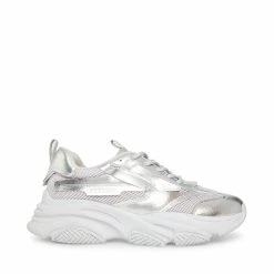 STEVEMADDEN Men's POSSESS SILVER