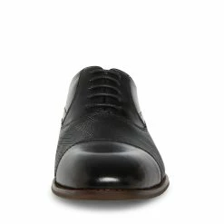 STEVEMADDEN Men's PROCTOR-R BLACK LEATHER