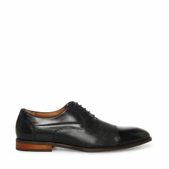 STEVEMADDEN Men's PROCTOR-R BLACK LEATHER