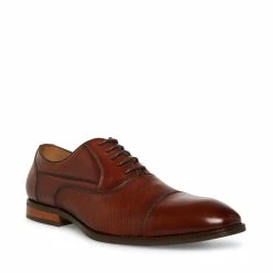 STEVEMADDEN PROCTOR-R COGNAC LEATHER Men's