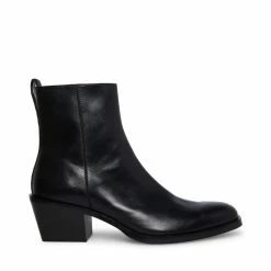 SteveMadden RICHIE BLACK LEATHER