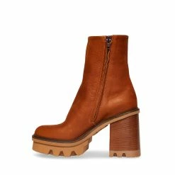 STEVEMADDEN ROBBIE TAN NUBUCK Women's Shoes