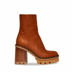 STEVEMADDEN ROBBIE TAN NUBUCK Women's Shoes