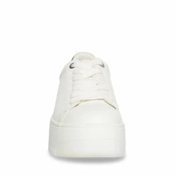 SteveMadden Women's Shoes ROCKAWAY WHITE/BLACK