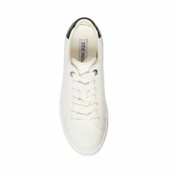 SteveMadden Women's Shoes ROCKAWAY WHITE/BLACK