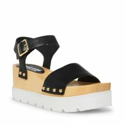 SteveMadden Women's Shoes RUSH BLACK
