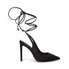 STEVEMADDEN SERENA BLACK SATIN