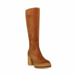 STEVEMADDEN SHILOH BROWN SUEDE