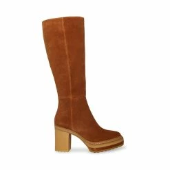 STEVEMADDEN SHILOH BROWN SUEDE