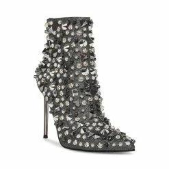 STEVEMADDEN Women's Shoes SHINE RHINESTONES
