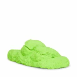 SteveMadden Women's Shoes STAYCATION LIME