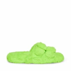 SteveMadden Women's Shoes STAYCATION LIME