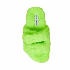 SteveMadden Women's Shoes STAYCATION LIME