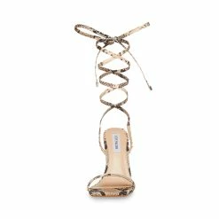 SteveMadden Women's Shoes UPLIFT NATURAL SNAKE