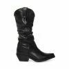 STEVEMADDEN WHISKEY BLACK LEATHER
