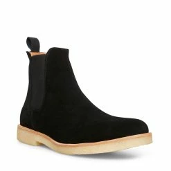 SteveMadden Men's WILSHIRE BLACK SUEDE