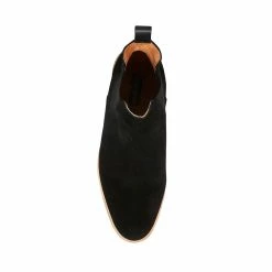 SteveMadden Men's WILSHIRE BLACK SUEDE