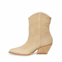 SteveMadden WOLFER TAN SUEDE Women's Shoes