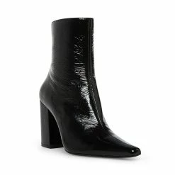 STEVEMADDEN ZOE BLACK PATENT Women's Shoes
