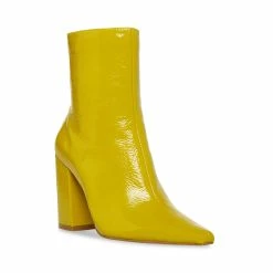 STEVEMADDEN ZOE MUSTARD PATENT