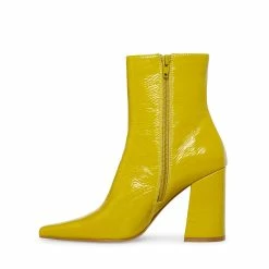 STEVEMADDEN ZOE MUSTARD PATENT