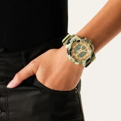STEVEMADDEN OVERSIZED SPORT WATCH CAMOUFLAGE Accessories