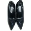 Recurate Resale BLACK PLATFORM POINTED TOE HEEL - SM REBOOTED
