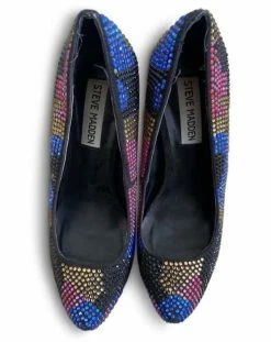 Recurate Resale DYVINAL CRYSTAL PLATFORM HEEL - SM REBOOTED