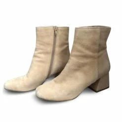 Recurate DAVIST CAMEL SUEDE BOOTIE - SM REBOOTED Resale