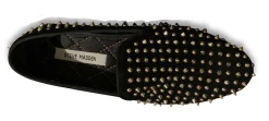 Recurate STUDDED LOAFERS IN BLACK - SM REBOOTED