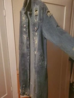 Recurate LONG DENIM SHACKET - SM REBOOTED Resale