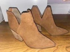 Recurate Resale CAMRYN COGNAC SUEDE - SM REBOOTED