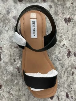 Recurate Sandals AVALON BLACK LEATHER - SM REBOOTED