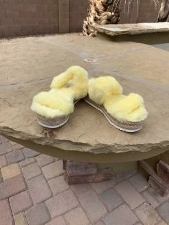 Recurate Resale KATANA SANDALS IN YELLOW - SM REBOOTED