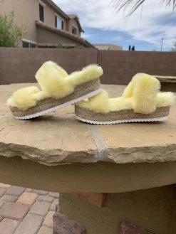 Recurate Resale KATANA SANDALS IN YELLOW - SM REBOOTED