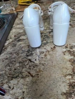 Recurate Resale TWICE WHITE PATENT - SM REBOOTED