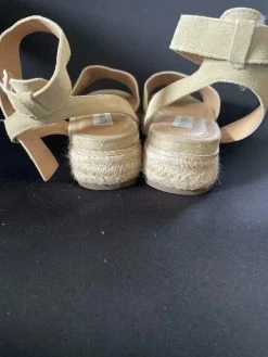 Recurate GABI PLATFORM SANDALS IN TAN - SM REBOOTED