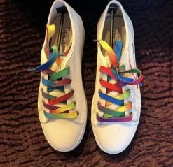 Recurate Resale FINK CANVAS PLATFORM TENNIS SHOE - SM REBOOTED