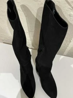 Recurate NINNY BLACK NUBUCK - SM REBOOTED