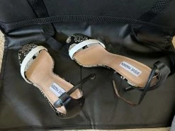 Recurate STECY ANKLE STRAP IN SNAKE SKIN - SM REBOOTED Resale