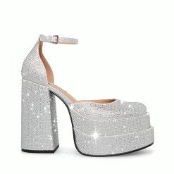 STEVEMADDEN CHARLIZE-R RHINESTONES Women's Shoes