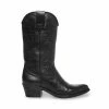 SteveMadden HAYWARD BLACK LEATHER
